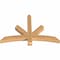 Ekena Millwork Alberta Smooth Timber Gable Bracket, Western Red Cedar, 48"W x 32"H x 3 1/2"D x 3 1/2"F, 16/12 Pitch GBW048X32X0404ALB00SWR - alternate 5